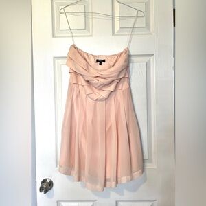 Express Strapless Pink Women's Dress